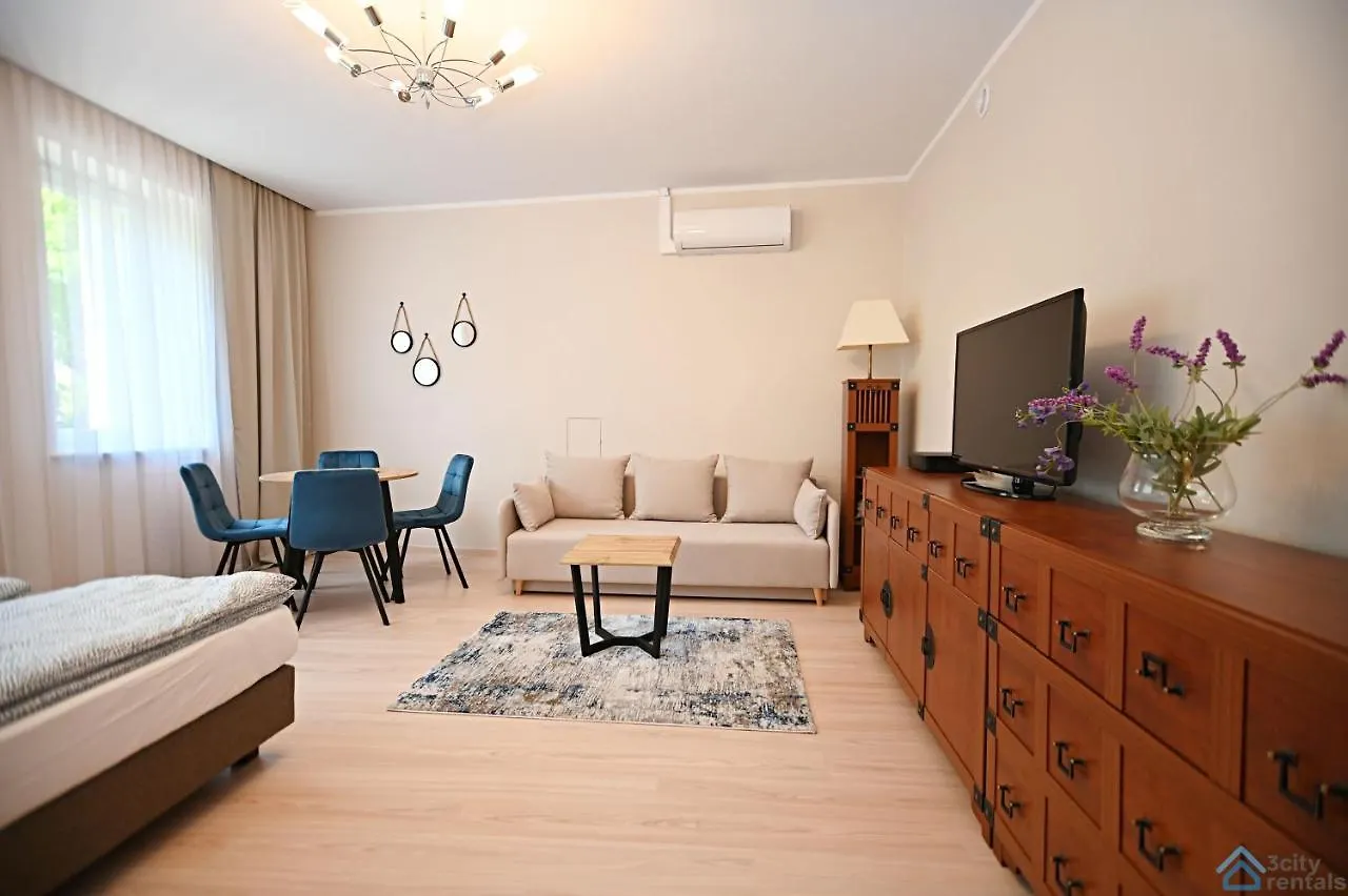 Przytulne Studio 3City Z Klimatyzacja W Centrum Sopotu By Noclegi Renters 0*, Sopot